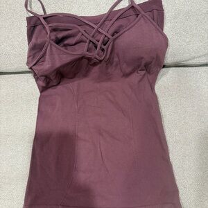 Elegant Women's Strappy Camisole in Purple